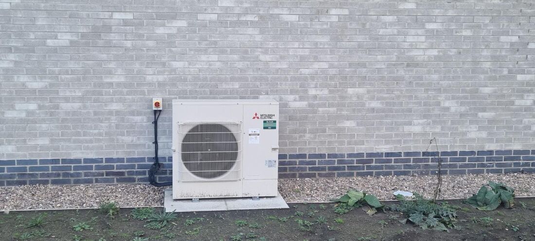 Air source heat pump installation in Birmingham by Qualis Energy
